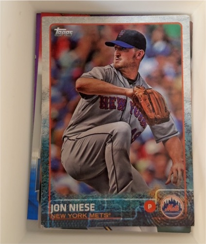 2015 Topps Series 2 #428 Jon Niese — front