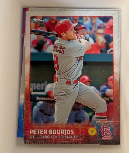 2015 Topps Series 2 #628 Peter Bourjos — front