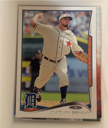 2014 Topps #223 Joaquin Benoit — front