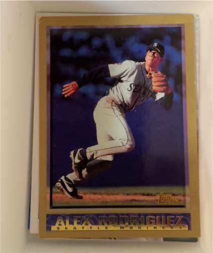 1998 Topps #504 Alex Rodriguez — front
