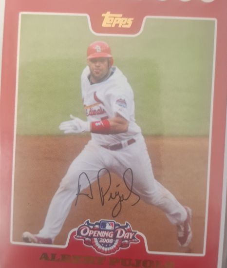 2008 Topps Opening Day #50 Albert Pujols — front