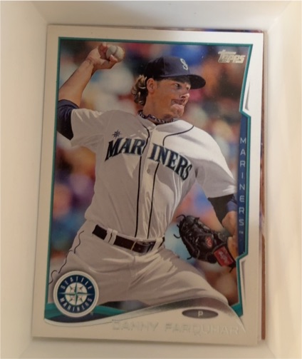 2014 Topps #244 Danny Farquhar — front