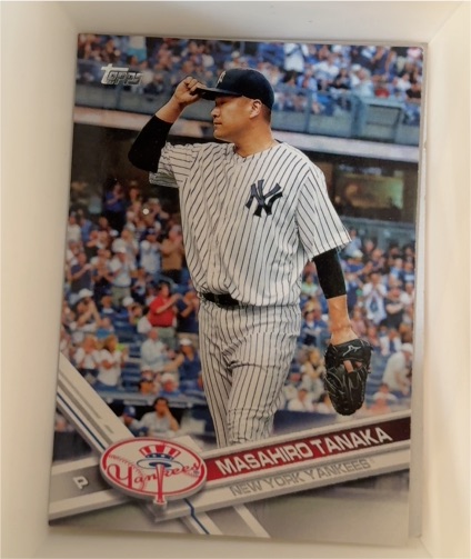 2017 Topps #208 Masahiro Tanaka — front