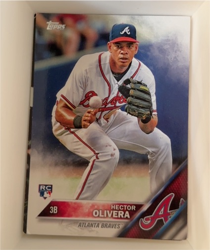 2016 Topps #219 Hector Olivera — front