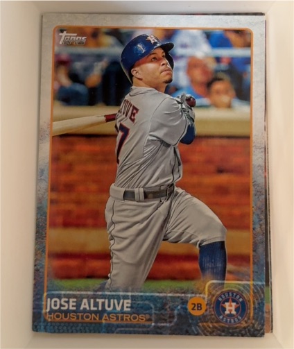 2015 Topps Opening Day #5 Jose Altuve — front
