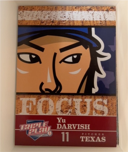 2012 Panini Triple Play #262 Yu Darvish — front