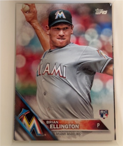 2016 Topps #226 Brian Ellington — front