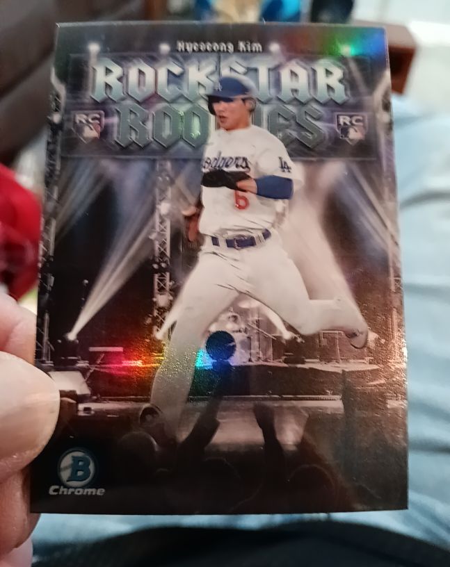 2025 Bowman Chrome #RR-3 Hyeseong Kim Rockstar Rookies — front