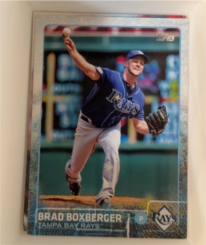 2015 Topps #538 Brad Boxberger — front
