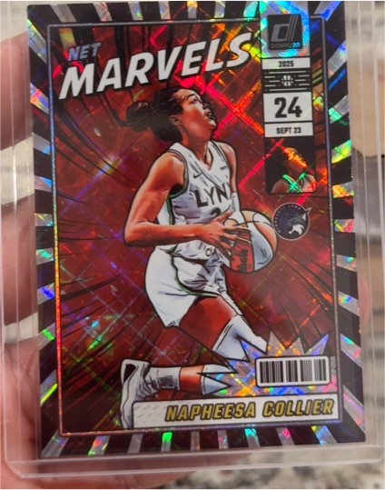 2025 Donruss WNBA #24 Napheesa Collier Net Marvels — front