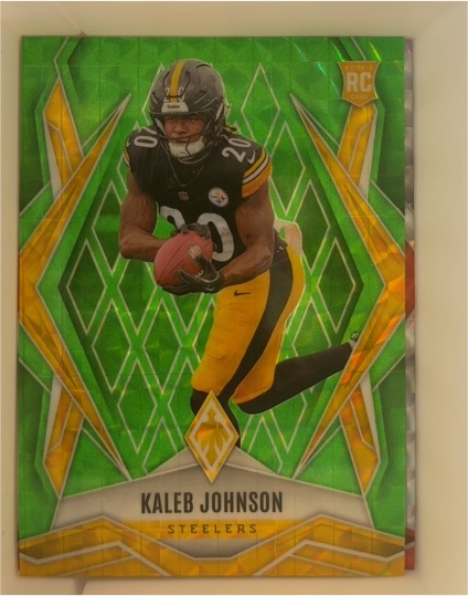 2025 Panini Phoenix #182 Kaleb Johnson — front