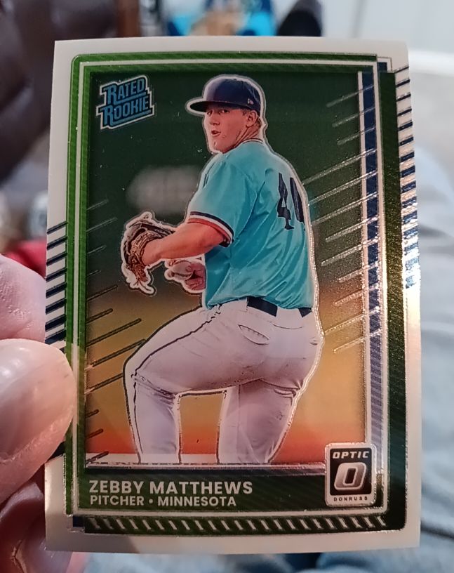 2025 Donruss Optic #81 Zebby Matthews — front