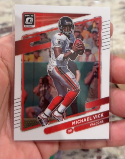 2021 Donruss Optic #156 Michael Vick — front