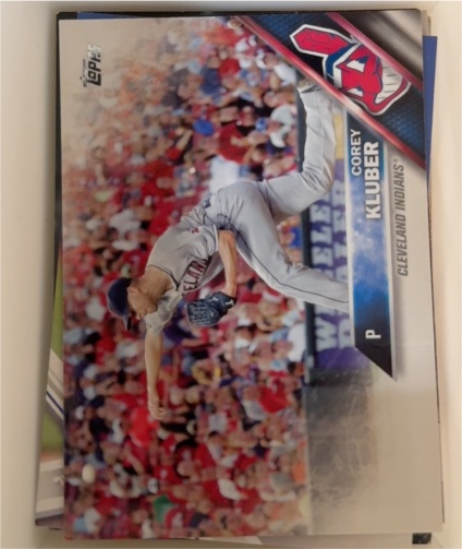 2016 Topps #64 Corey Kluber — front