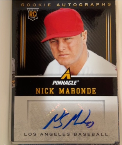 2013 Pinnacle Rookie Autographs #NM Nick Maronde — front