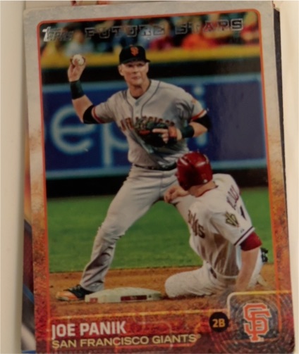 2015 Topps #503 Joe Panik Future Stars — front