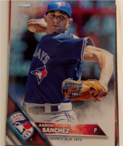 2016 Topps #113 Aaron Sanchez — front