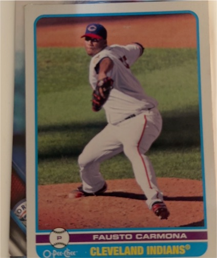 2009 O-Pee-Chee #86 Fausto Carmona — front
