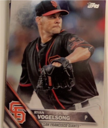 2016 Topps #230 Ryan Vogelsong — front