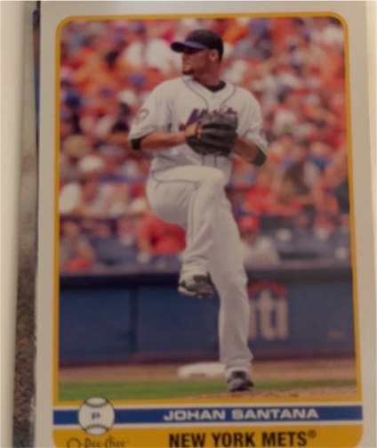 1990 Fleer #70 Johan Santana — front
