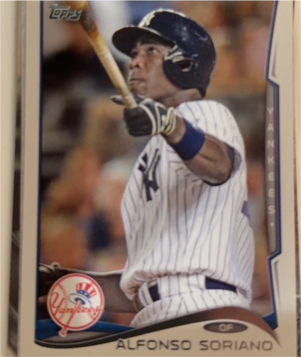 2014 Topps #276 Alfonso Soriano — front
