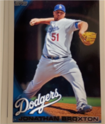 2010 Topps #230 Jonathan Broxton — front