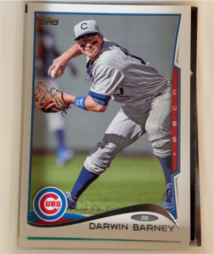 2014 Topps #183 Darwin Barney — front