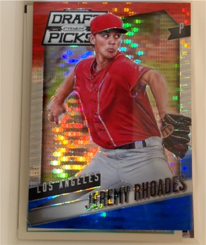 2014 Panini Prizm Perennial Draft Picks #35 Jeremy Rhoades — front