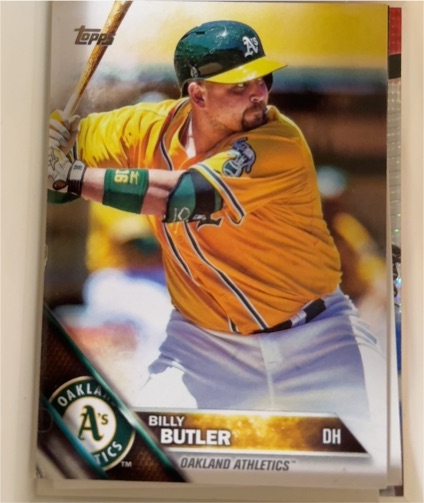 2016 Topps #17 Billy Butler — front