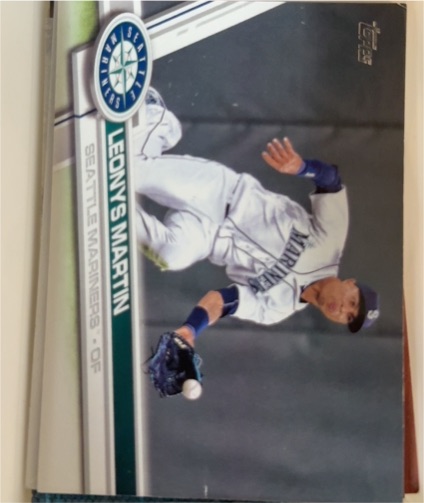 2017 Topps #279 Leonys Martin — front