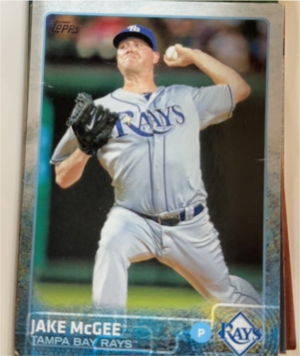 2015 Topps #556 Jake McGee — front