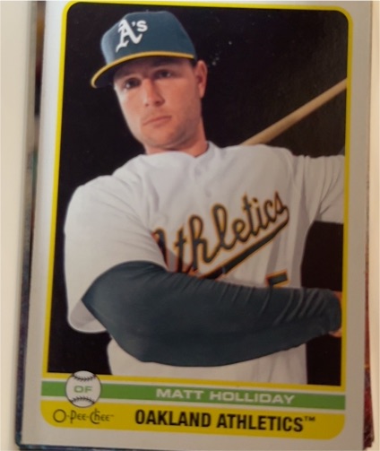 2009 O-Pee-Chee #50 Matt Holliday — front