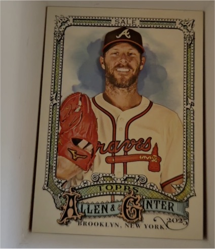 2025 Topps Allen & Ginter #144 Chris Sale — front