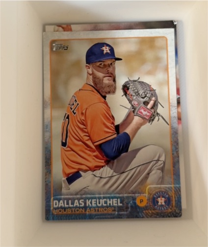 2015 Topps Series 2 #477 Dallas Keuchel — front