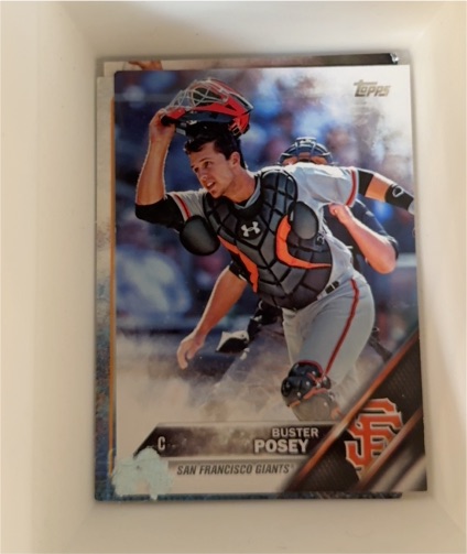 2016 Topps #300 Buster Posey — front