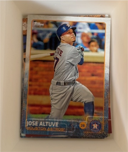 2015 Topps Series 2 #620 Jose Altuve Houston Astros — front