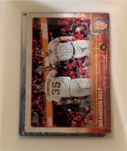 2015 Topps #29 Brandon Belt — front