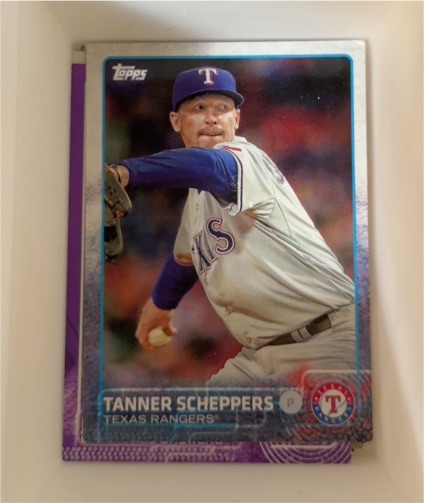 2015 Topps Series 2 #404 Tanner Scheppers — front