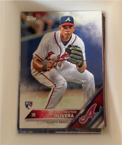 2016 Topps #219 Hector Olivera — front