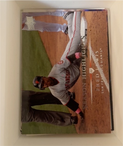2008 Upper Deck #387 Fred Lewis — front