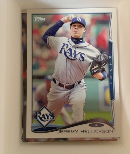 2014 Topps #202 Jeremy Hellickson — front