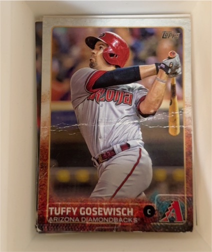 2015 Topps #459 Tuffy Gosewisch — front