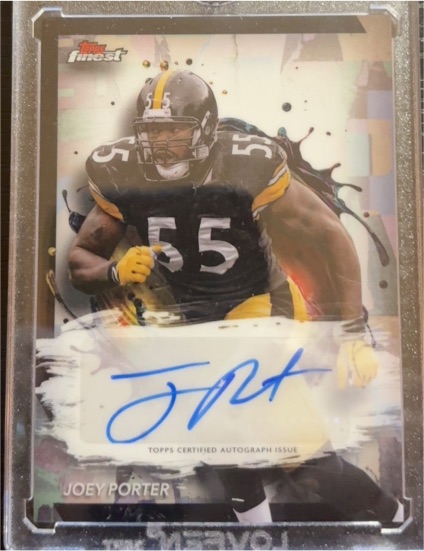 2024 Topps Finest #FA-TW T.J. Watt — front