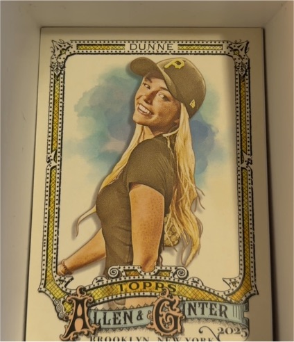 2025 Topps Allen & Ginter #225 Livvy Dunne — front