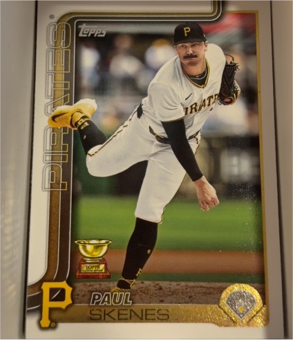 2025 Topps Series 1 #98 Paul Skenes — front