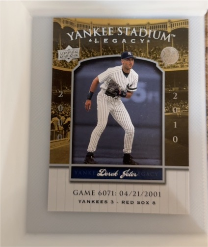 2008 Upper Deck Yankee Stadium Legacy #6058 Derek Jeter — front