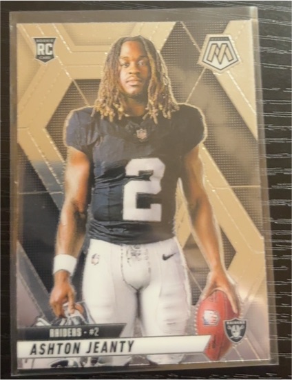 2025 Panini Mosaic #287 Ashton Jeanty — front