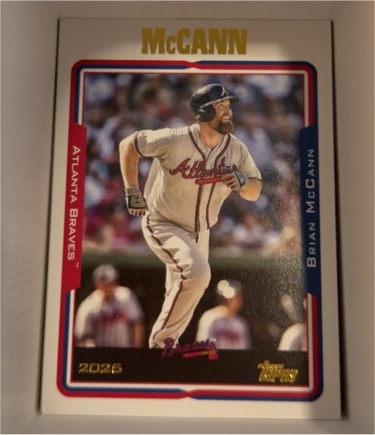 2025 Topps Archives #256 Brian McCann — front