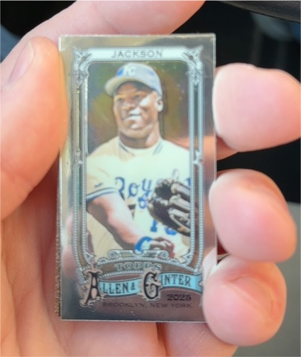 2025 Topps Allen & Ginter #18 Bo Jackson — front