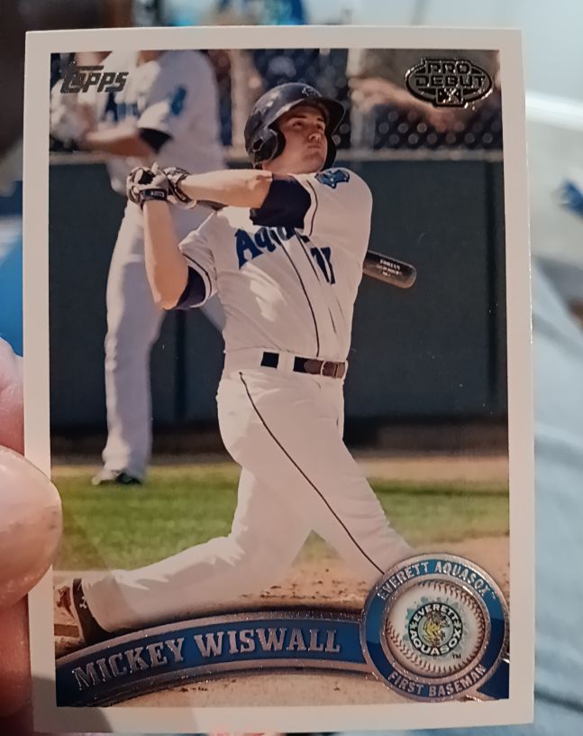 2011 Topps Pro Debut #PD-17 Mickey Wiswall — front